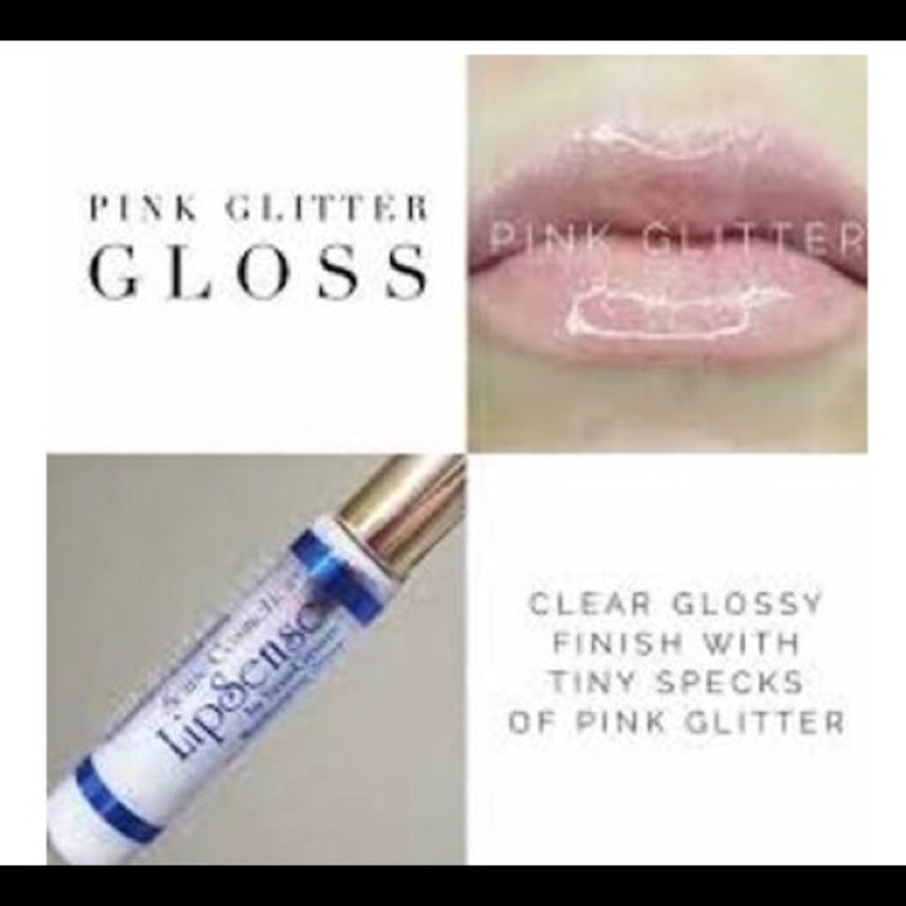 Pink Glitter Gloss